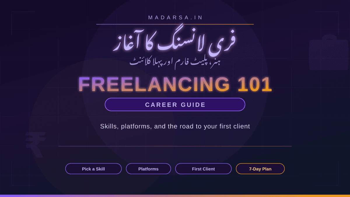 Freelancing for Beginners in India: Skills, Platforms, and Your First Client