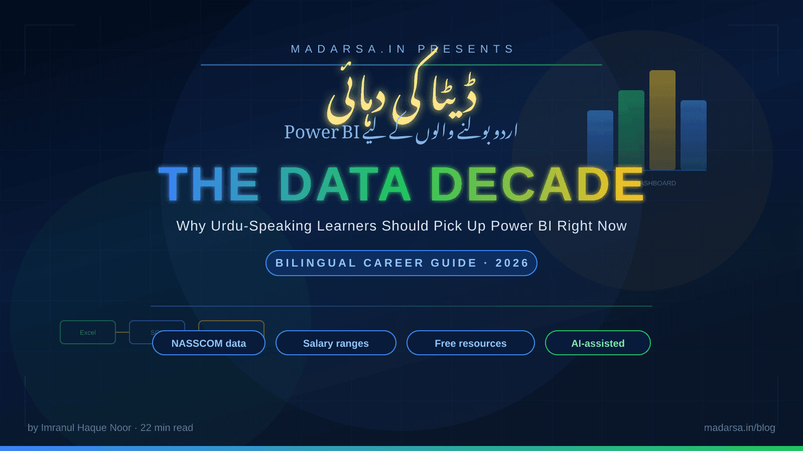 The Data Decade — Why Urdu-Speaking Learners Should Pick Up Power BI Right Now